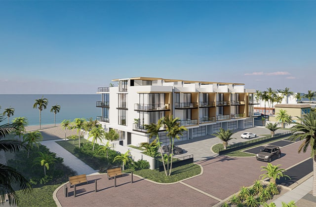 Ocean Six Rendering with Ocean Views